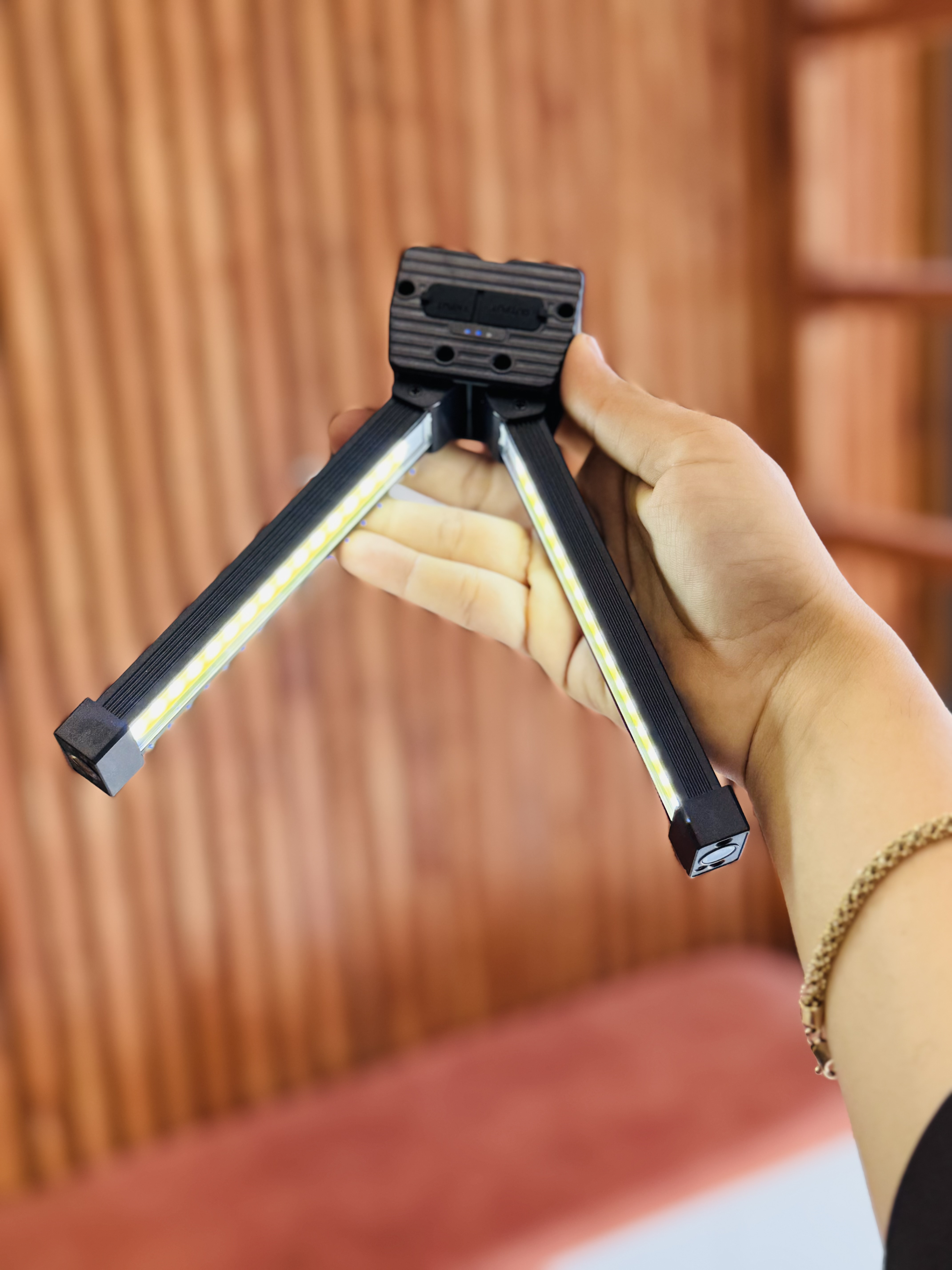 لامپ شارژی دو پره