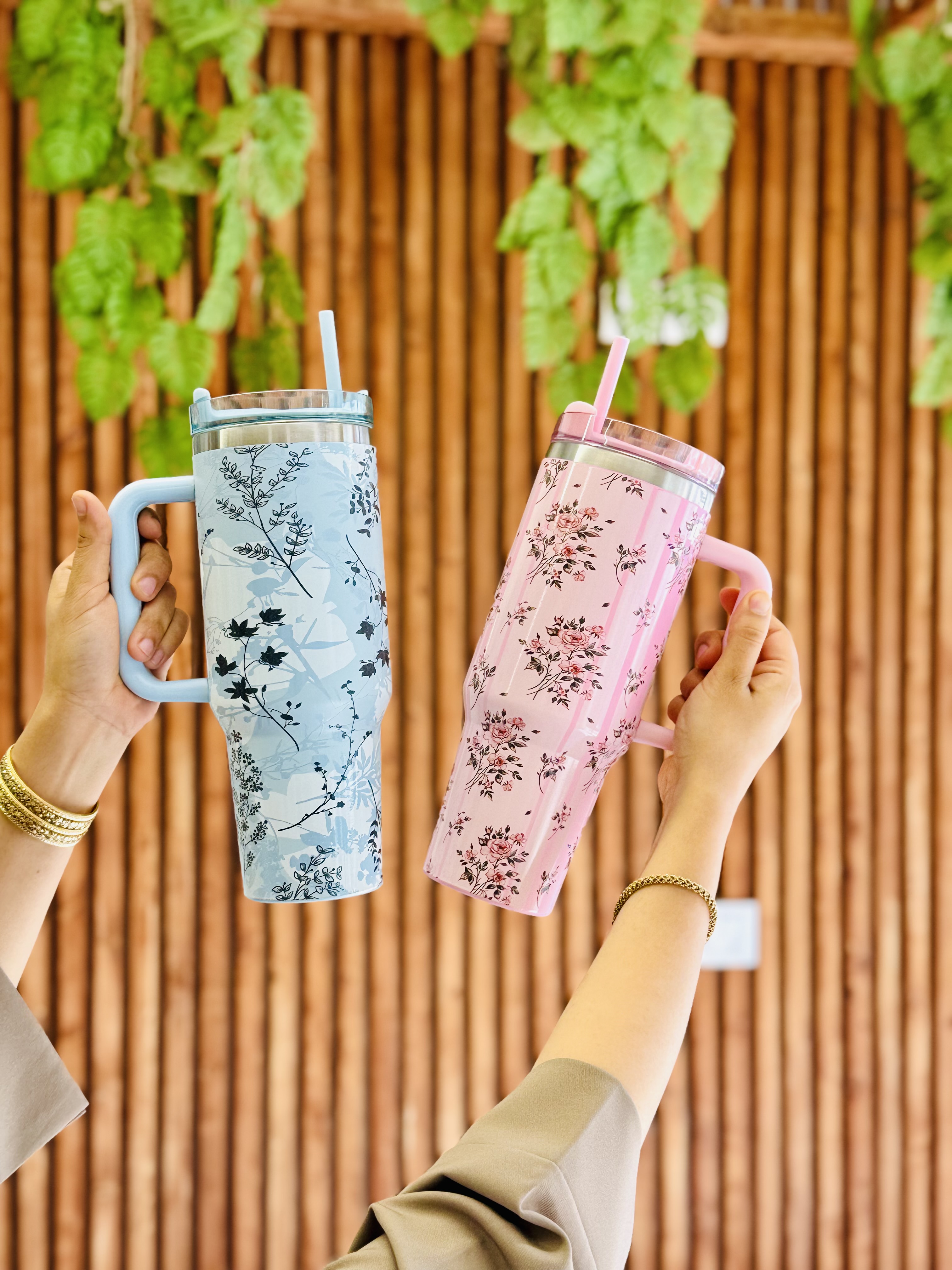 تراول ماگ گلدار