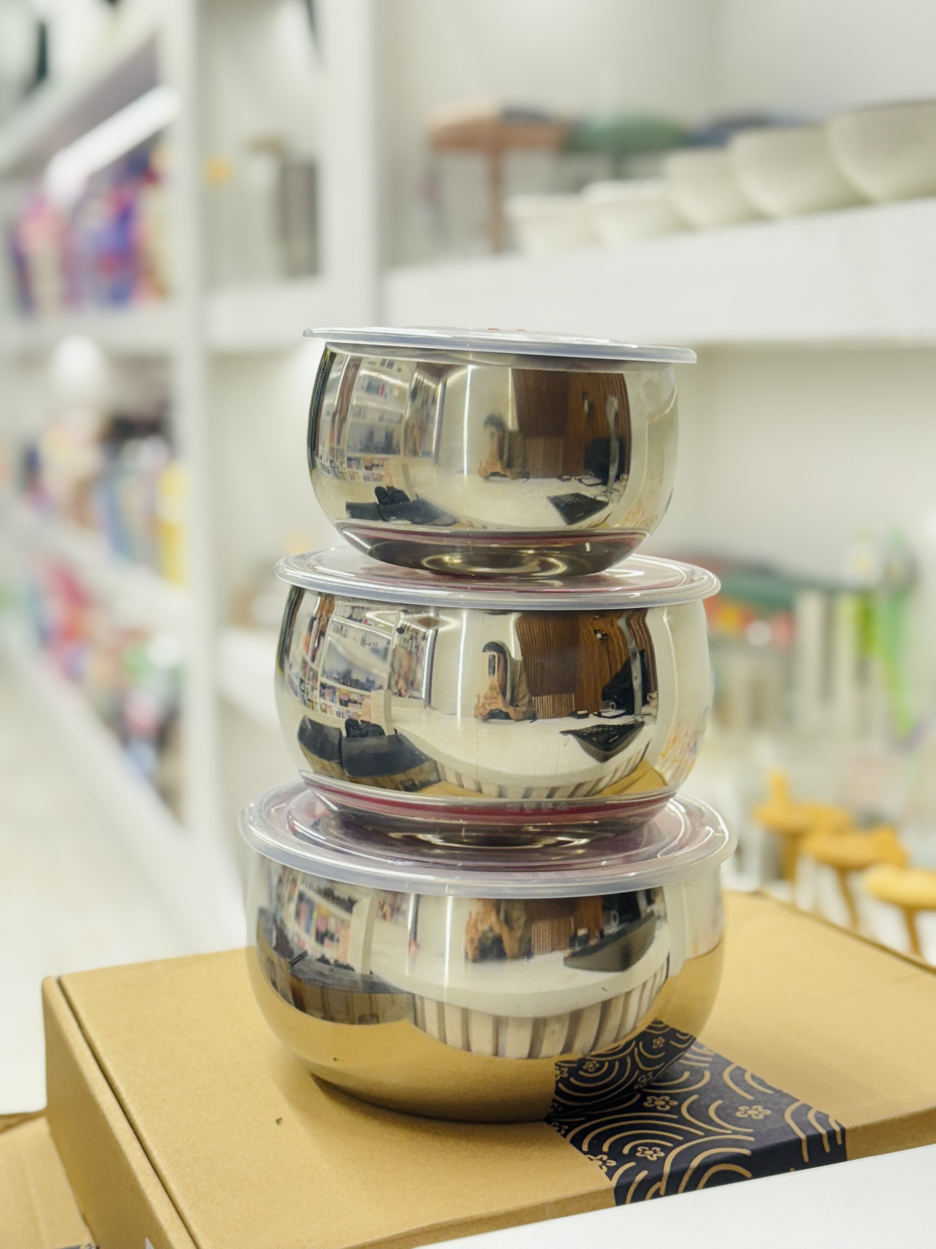 کاسه ۳ تیکه دربدار