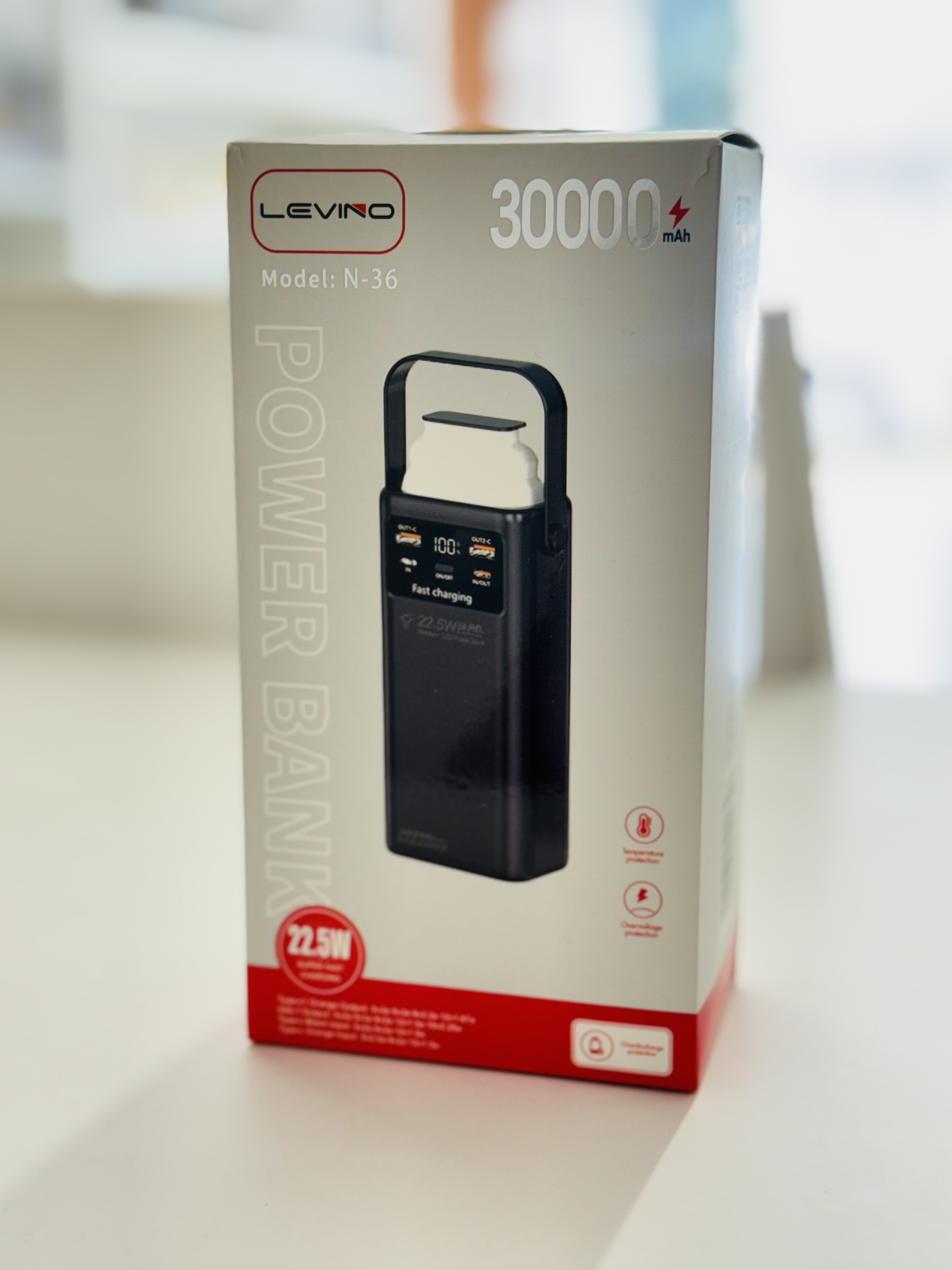 پاور بانک ۳۰ هزار چراغ دار